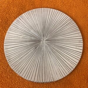 MICHÈLE OKA DONER for CHRISTOFLE  SILVER PALM WINE BOTTLE COASTER